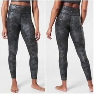Athleta ELATION MISTY LACE TIGHT Leggings Size M